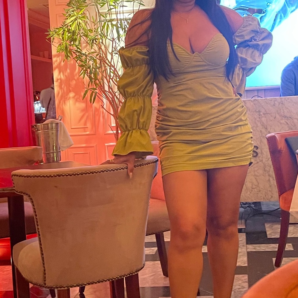 PrettyLittleThing Green Dining Set